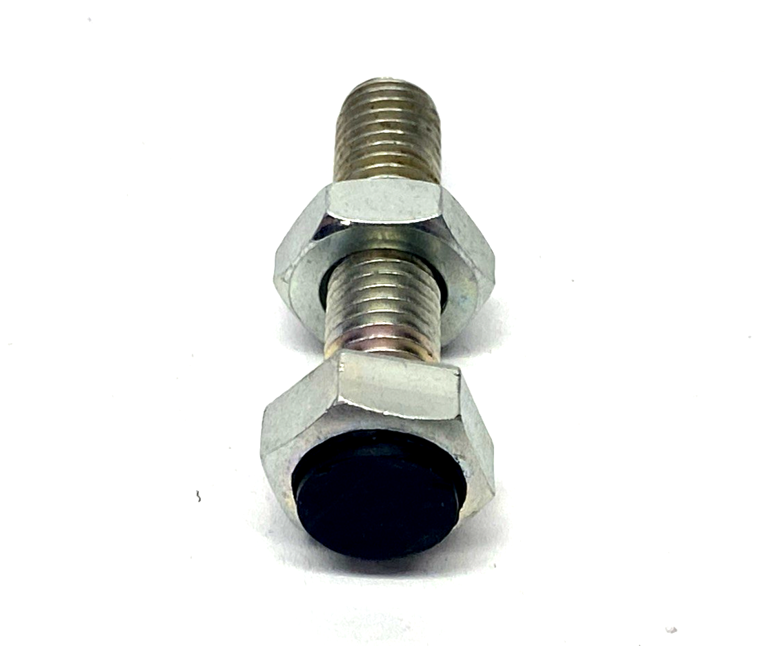 MiSUMi USTH10-60 Shoulder Type Stopper Bolt w/ Bumper M10 Thread 60mm Length 4PK - Maverick Industrial Sales