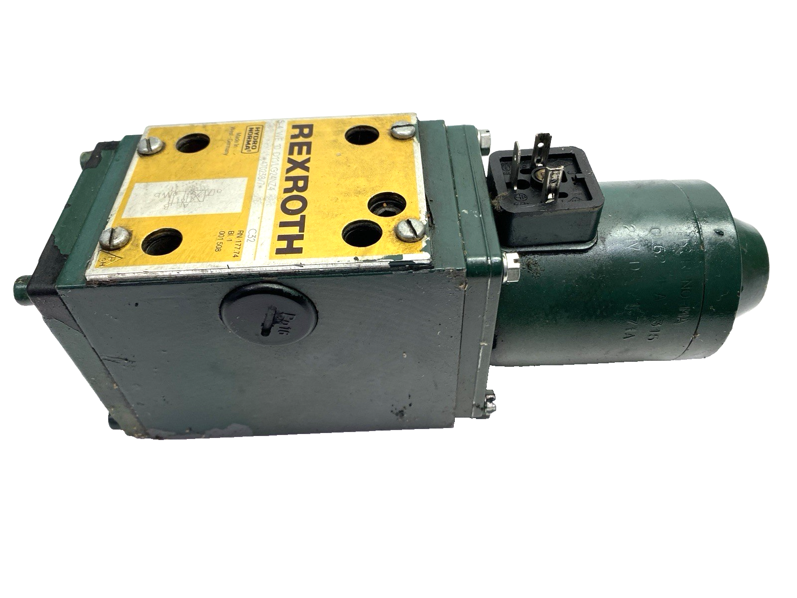 Rexroth 5-4 WE 10 D11/LG24NZ4 Solenoid Valve - Maverick Industrial Sales