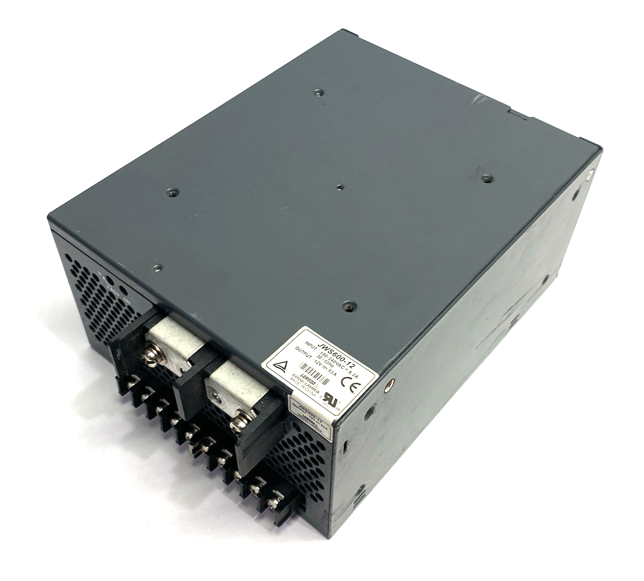 JWS600-12 | TDK Lambda Power Supply, Enclosed, AC/DC Converter 12V 600W - Used - Maverick Industrial Sales