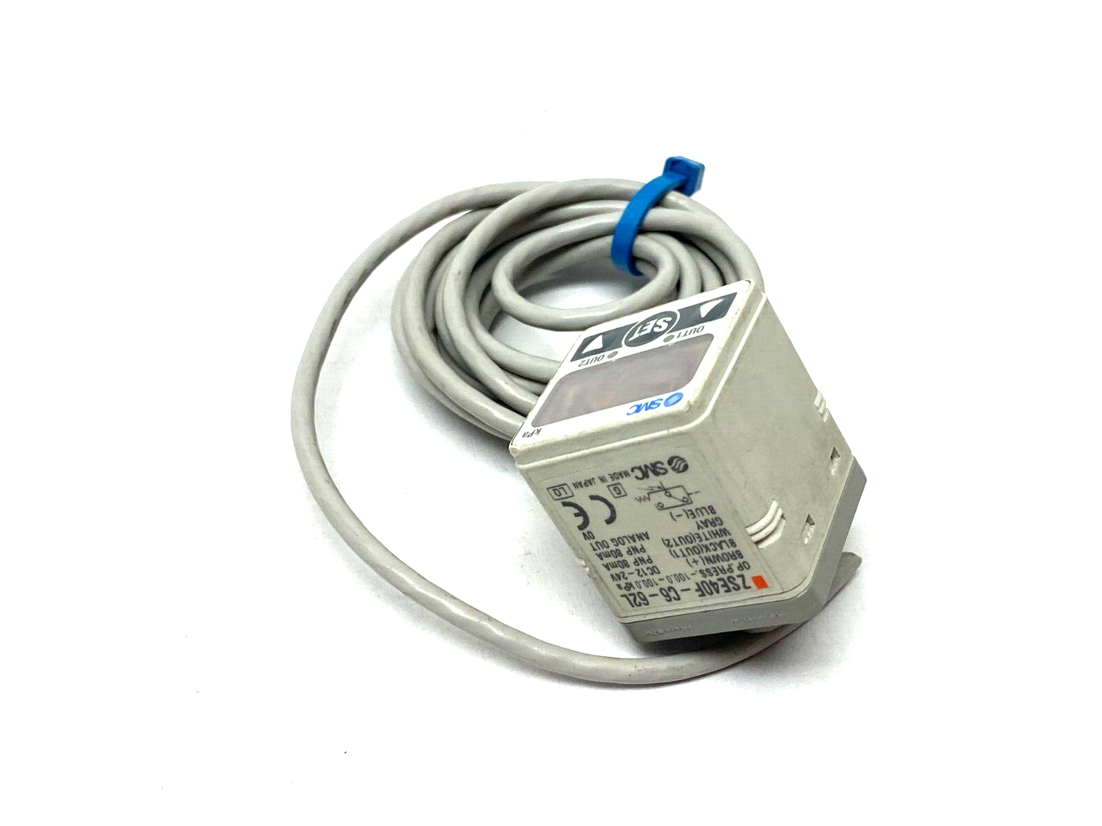 SMC ZSE40F-C6-62L Digital Vacuum Pressure Switch - Maverick Industrial Sales
