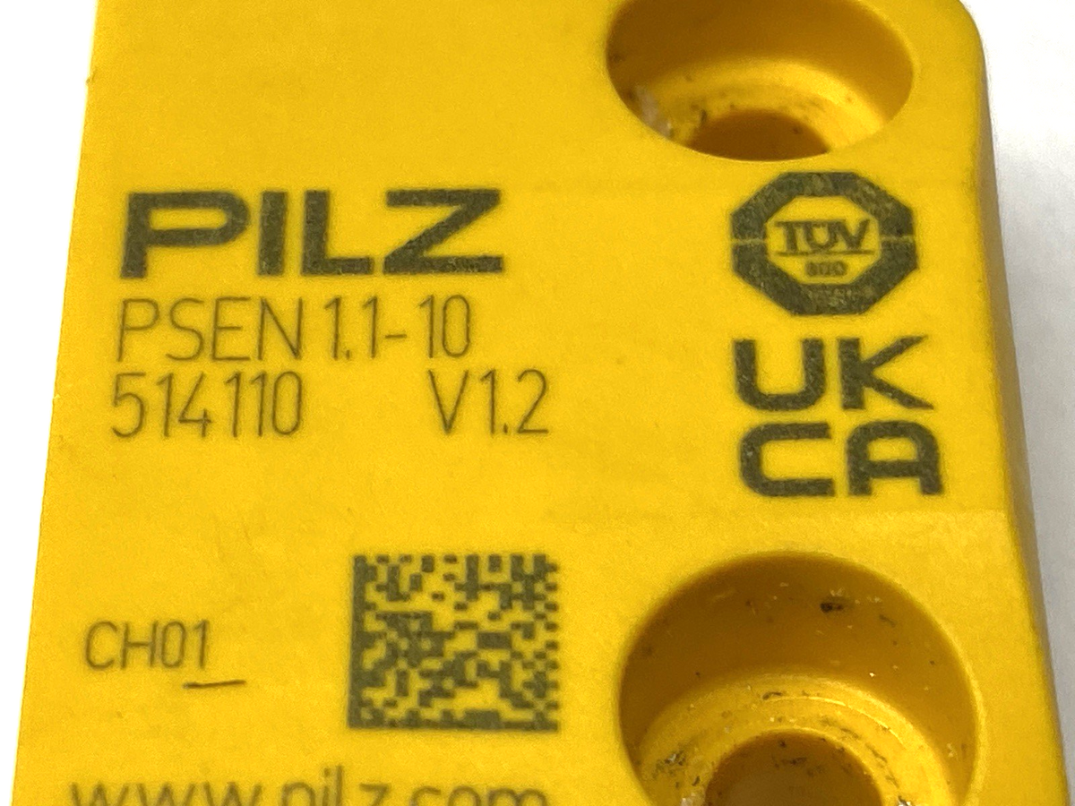 PSEN 1.1-10 | Pilz V1.2 Magnetic Safety Switch Actuator 3mm Distance 514110 - Used - Maverick Industrial Sales