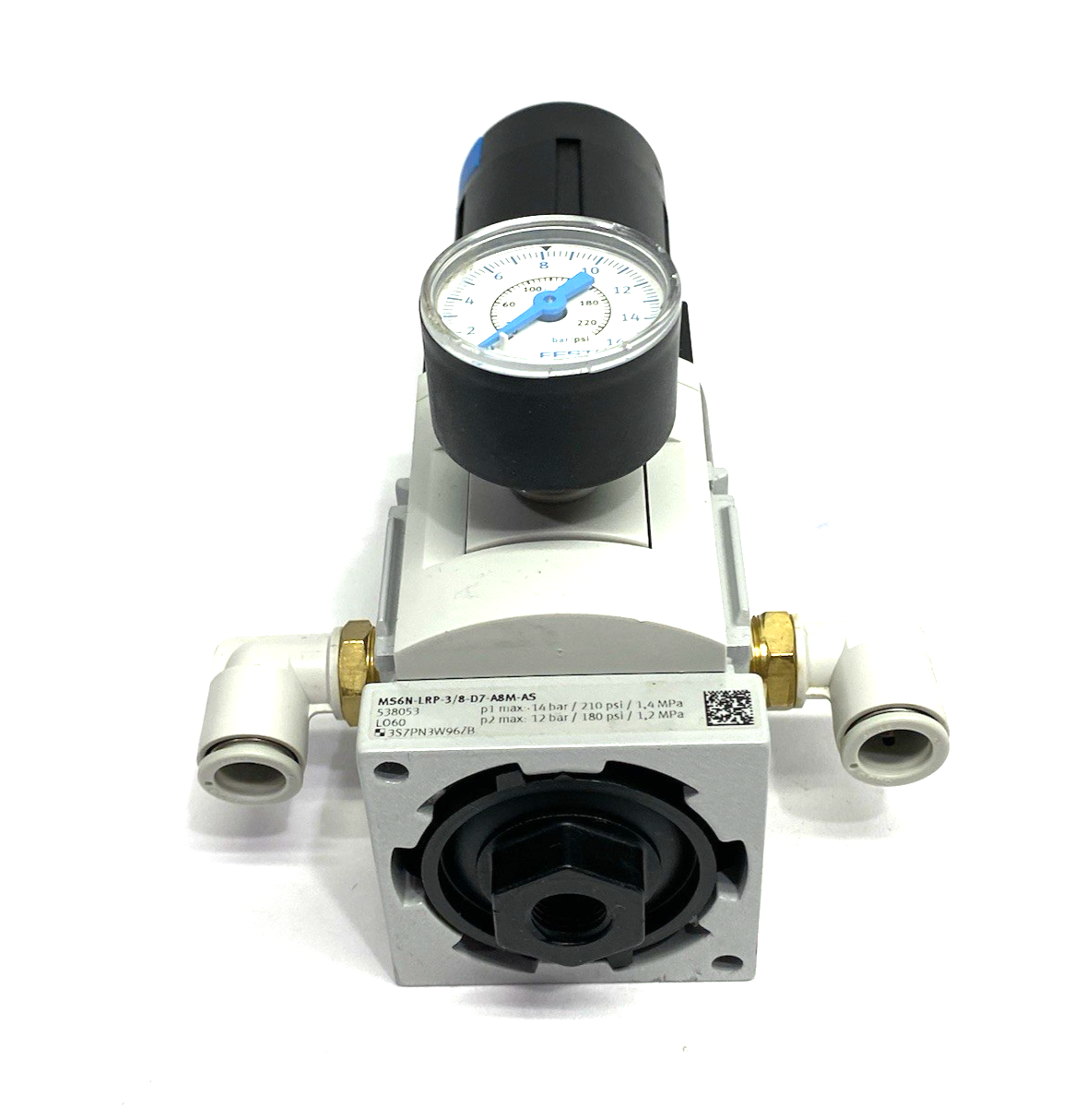 MS6N-LRP-3/8-D7-A8M-AS | Festo Modular Pressure Regulator 538053 - Used - Maverick Industrial Sales