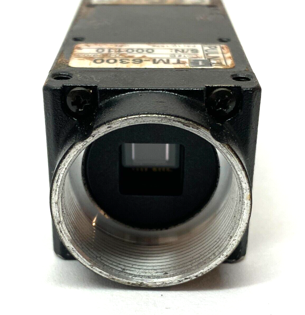 Pulnix TM-6300 Monochrome Full-Frame Shutter Camera 10-1575 w/ Lens - Maverick Industrial Sales