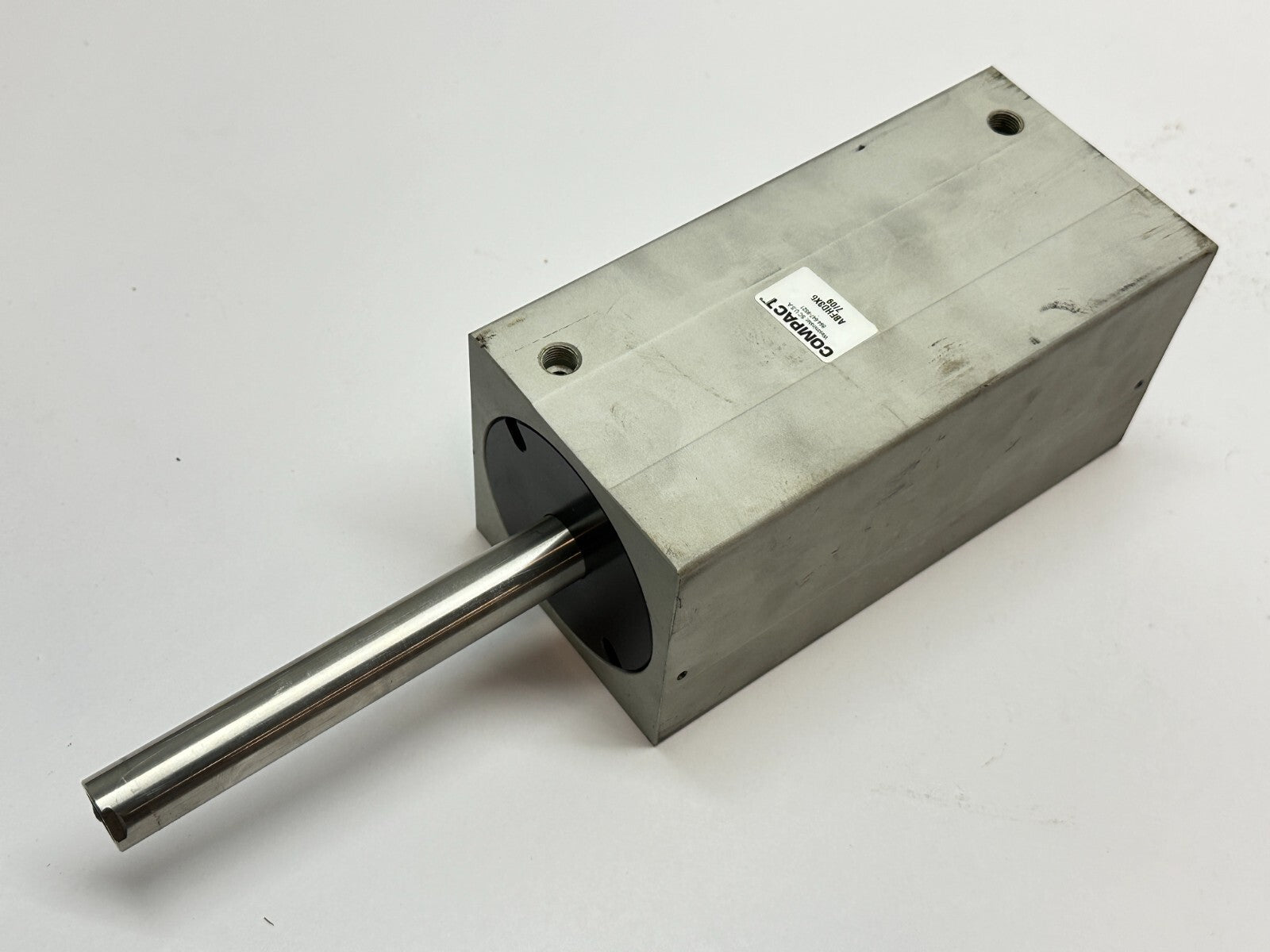 Compact ABFHD3X5 Pneumatic Double Ended Cylinder 3" Bore 5" Stroke - Maverick Industrial Sales