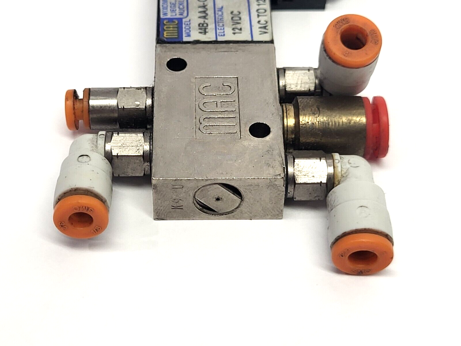MAC Valves 44B-AAA-GDKA-1BA Solenoid Valve - Maverick Industrial Sales
