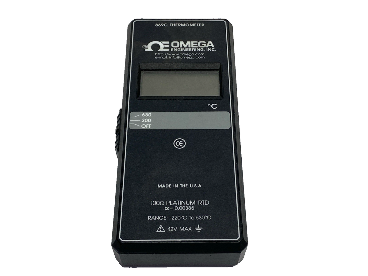 Omegs 869C Thermometer - Maverick Industrial Sales