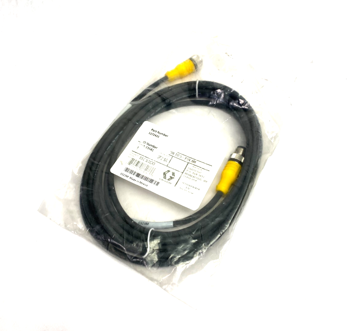 Graco L17Z431 Double Ended Cordset 8-Pin Male to 5-Pin Female U2-33641 - Maverick Industrial Sales