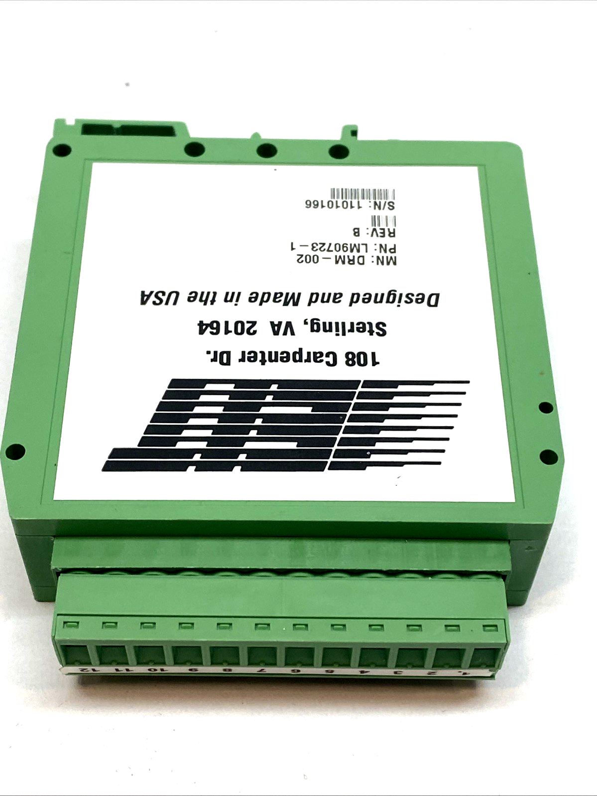 DRM-002 | EIT DIN Rail UV Intensity Monitor w/ Alarm 0-10V 4-20mA - Used - Maverick Industrial Sales