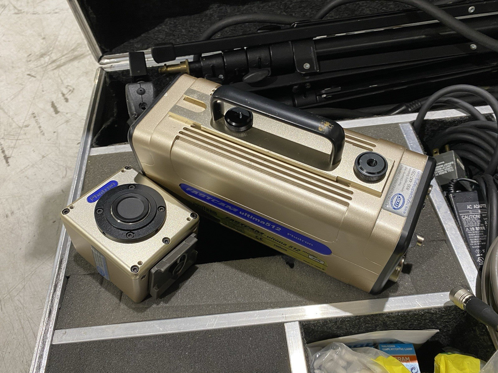 Photron FASTCAM-ultima512 Mono Imager, Model 32K Processor Unit, Remote Keypad - Maverick Industrial Sales