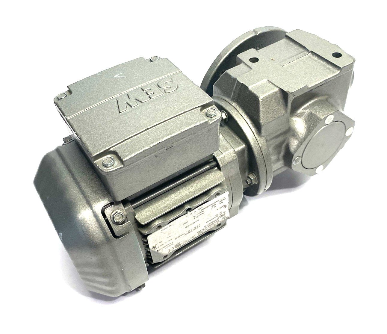 SEW Eurodrive SF37DRS71S4 Right Angle Gearmotor, 35.1 Gear Ratio, 3-Phase - Maverick Industrial Sales
