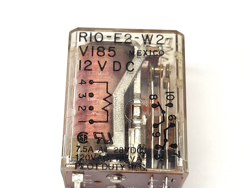 Potter & Brumfield RIO-E2-W2 Relay 12VDC - Maverick Industrial Sales