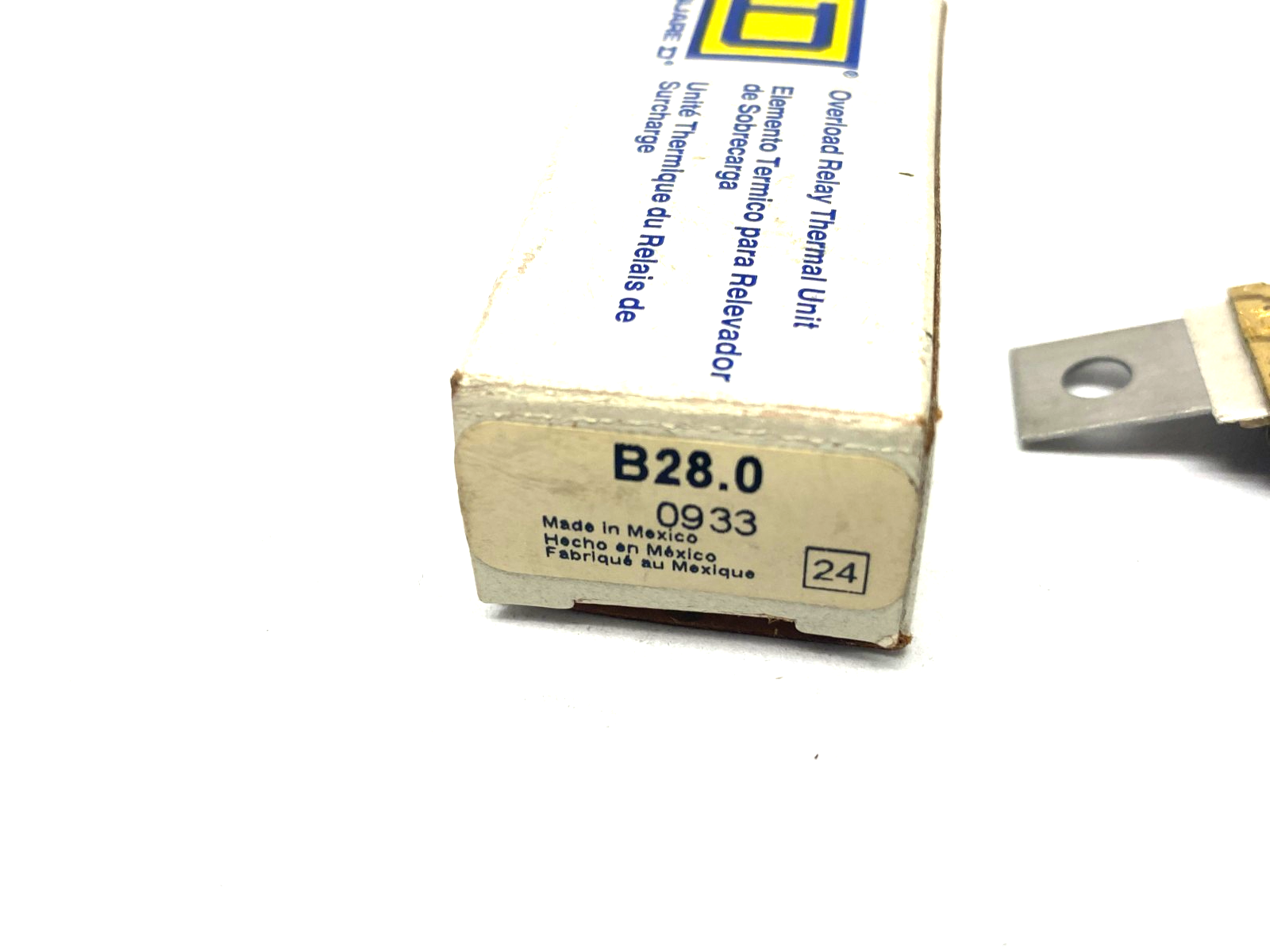 Square D B28.0 Thermal Overload Relay Element - Maverick Industrial Sales