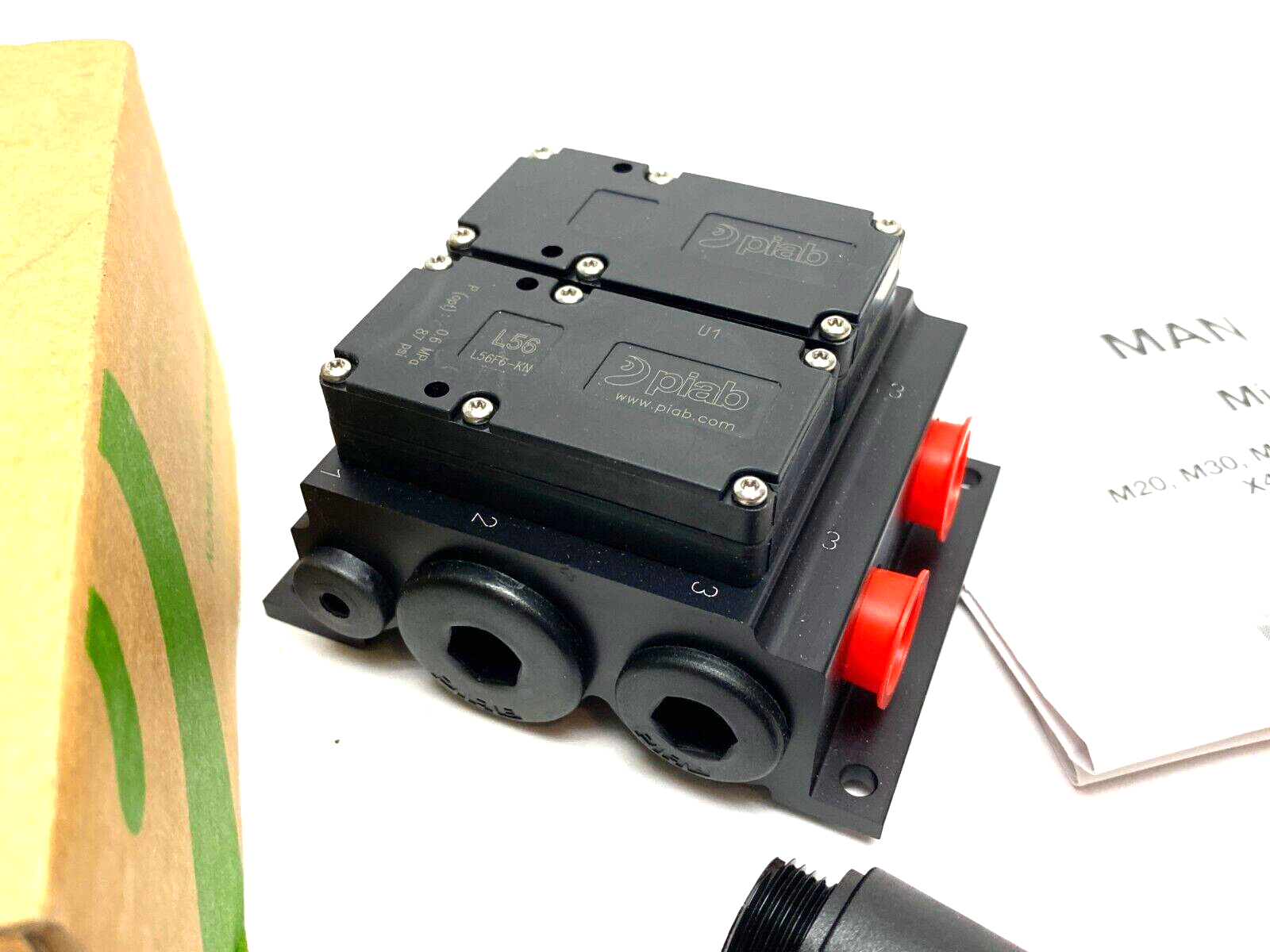 L56F6-KN, 0102797 | Piab 0102797 Vacuum Pump MINI L56, Conn. K, NBR Seals, L56F6-KN - New – Open box - Maverick Industrial Sales