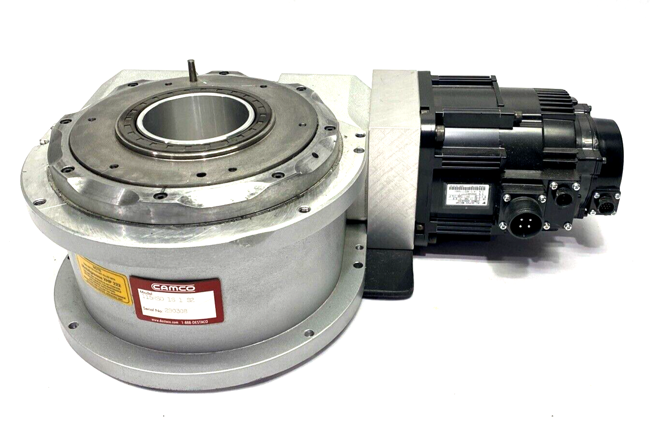 Camco 115RSD 16 1 S2 Rotary Servo Drive/Positioner, Yaskawa SGMGV-09A3E6C Motor - Maverick Industrial Sales