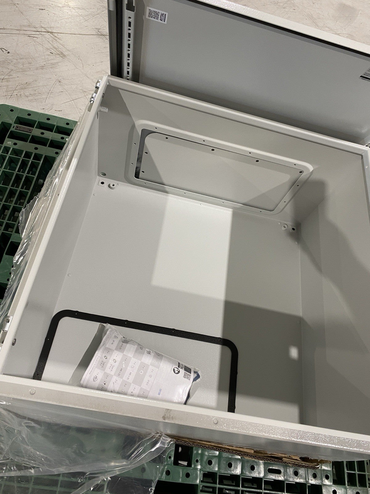 Rittal 1360.000 AX Compact 600 x 600 x 350 Control Cabinet Enclosure - Maverick Industrial Sales