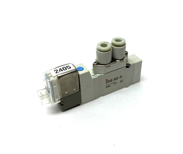 SMC SY3120-5LOZ-C6 5-Port 2-Position Solenoid Valve Plastic Tube Fittings - Maverick Industrial Sales