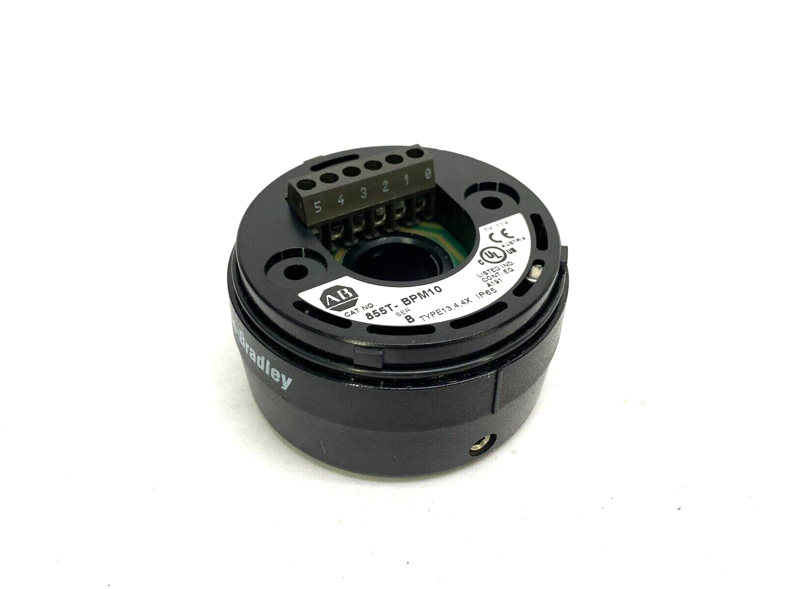 Allen Bradley 855T-BPM10 Ser. B Stack Light Base Module Type 13,4,4X IP65 - Maverick Industrial Sales