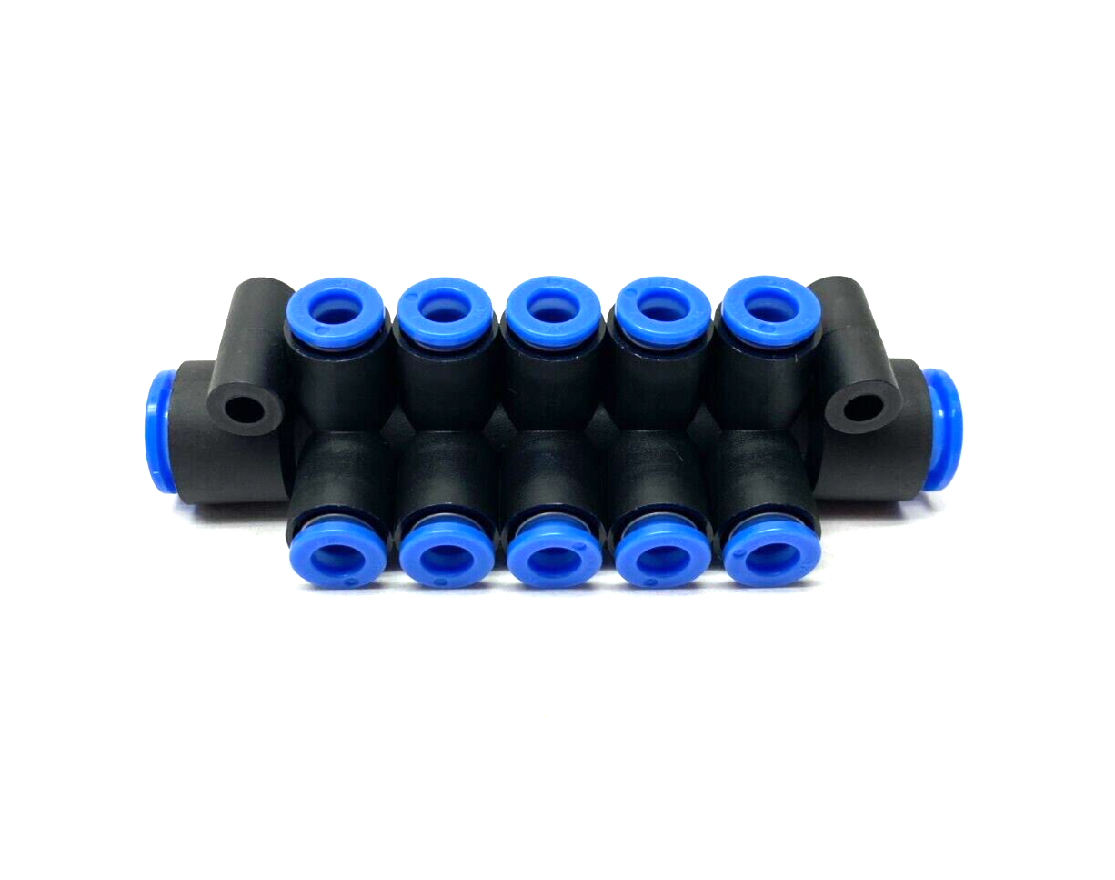 SMC KM11-06-10-10 Pneumatic Push-to-Connect Manifold Fitting - Maverick Industrial Sales