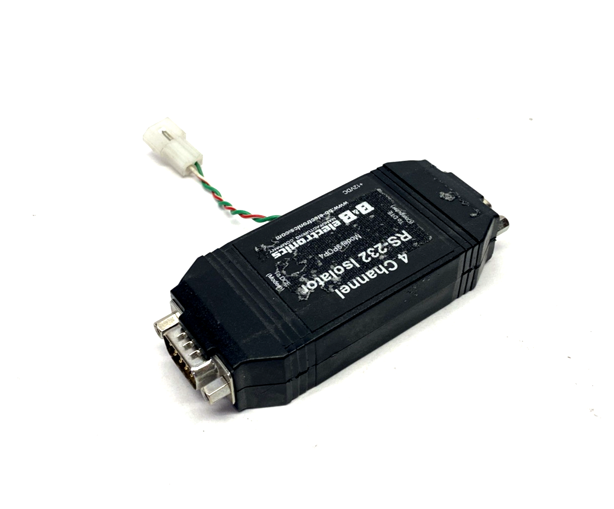 9POP4 | B&B Electronics 4-Channel RS-232 Isolator 9-Pin DB9 Male To Female - Used - Maverick Industrial Sales