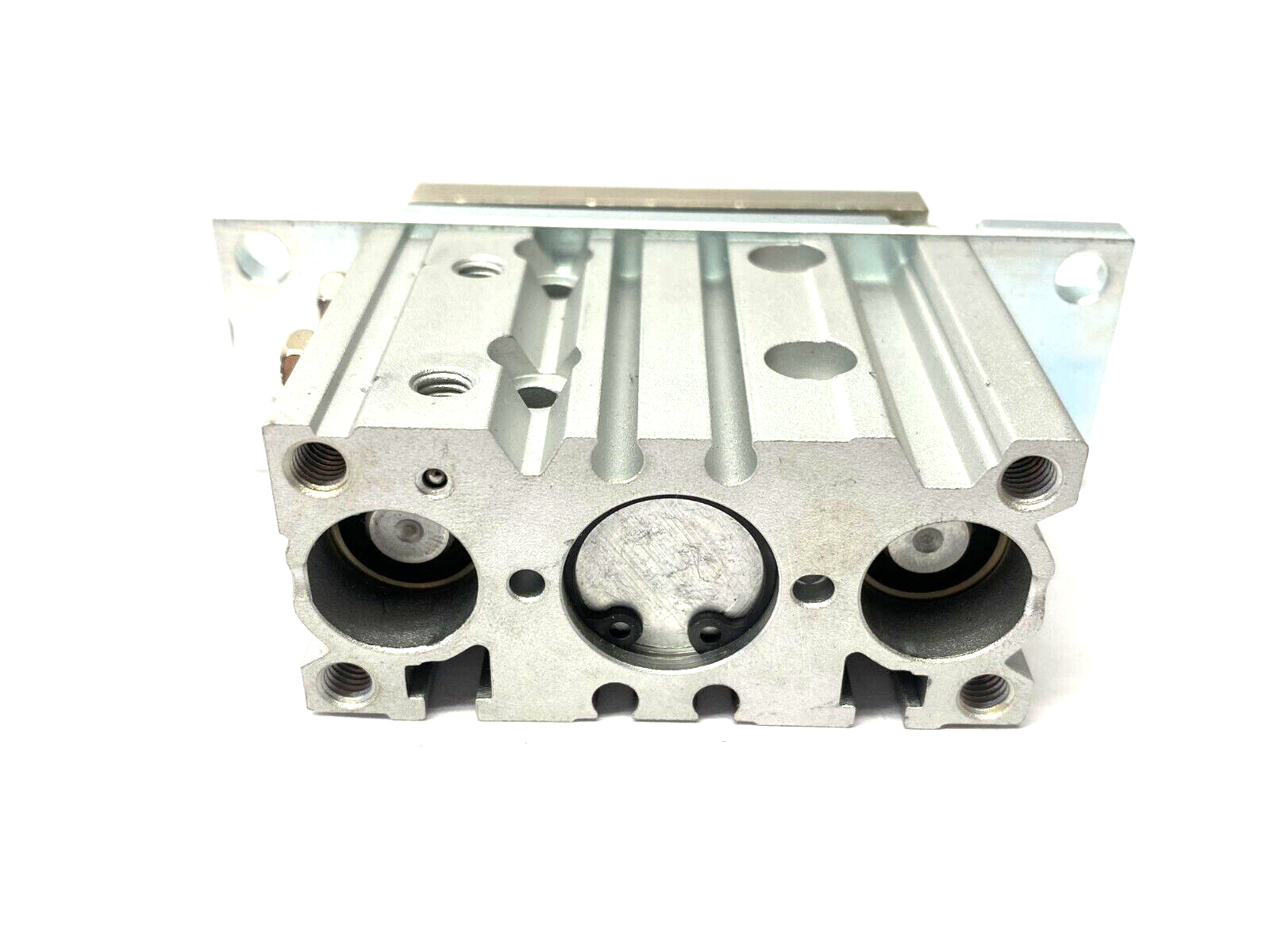 SMC MGPLF16-10Z Flange Mount Compact Cylinder 16mm Bore 10mm Stroke - Maverick Industrial Sales