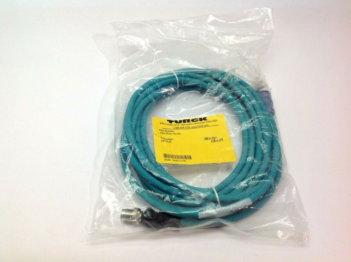 RSSX RSCDV 441-5M | Turck Network Eurofast Cable UX14423 - New – Open box - Maverick Industrial Sales