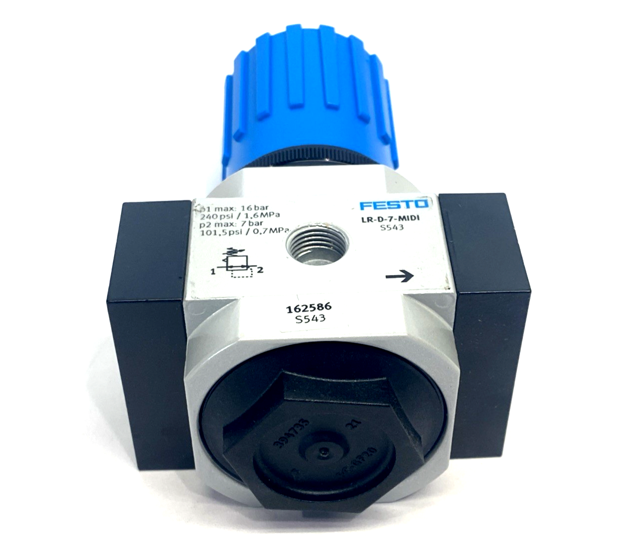 Festo LR-D-7-MIDI Regulator Valve G1/2" Ports 162586 - Maverick Industrial Sales