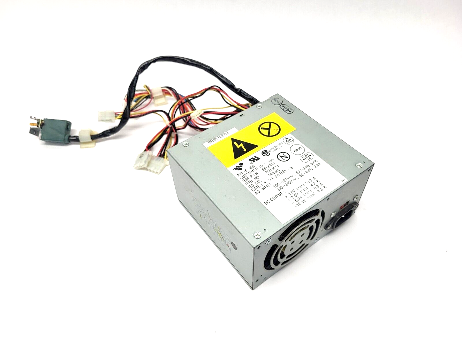 IBM API-5145S Power Supply 75H8473 55H6641 Rev B 145W - Maverick Industrial Sales
