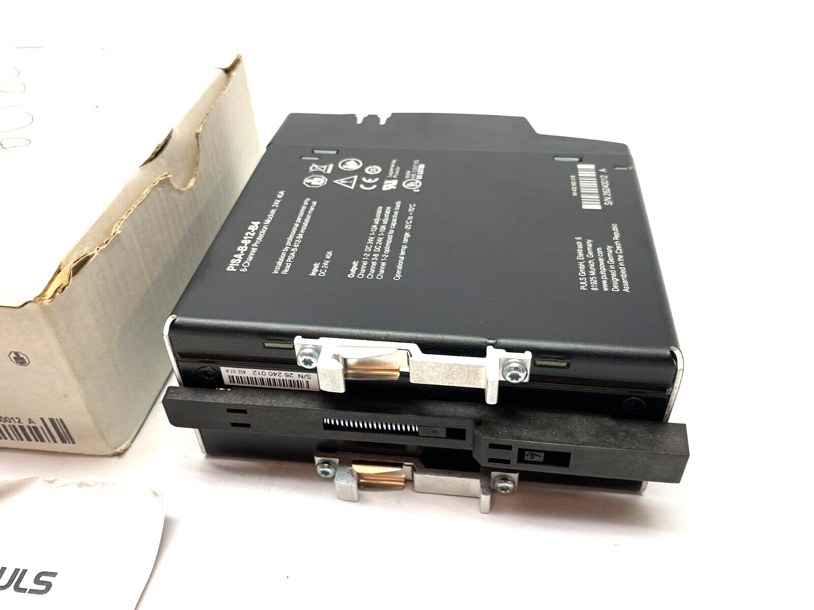 Puls PISA-B-812-B4 Protection Module Electronic Circuit Breaker 8-Channel 24VDC - Maverick Industrial Sales