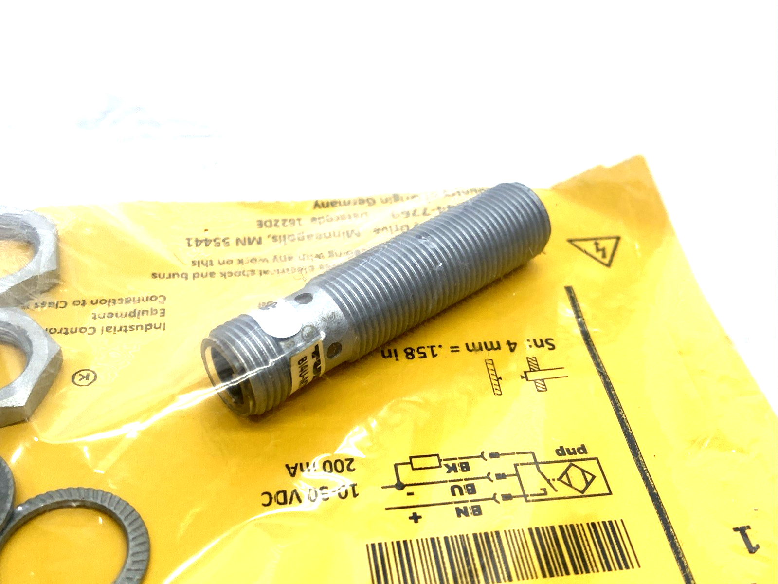 Turck BI4U-MT12-AP6X-H1141/S1589 WeldGuard Inductive Proximity Sensor 1634997 - Maverick Industrial Sales
