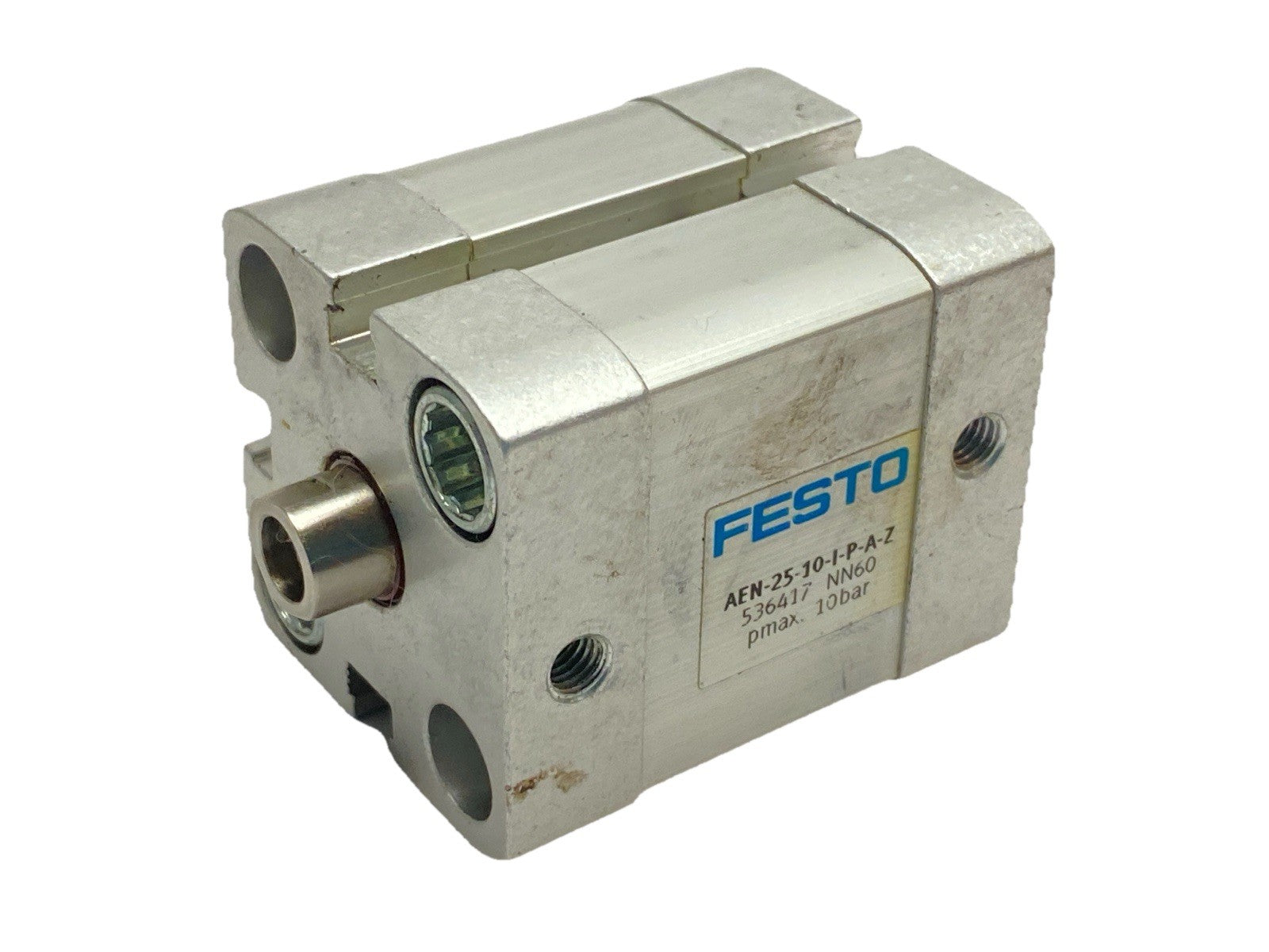Festo AEN-25-10-I-P-A-Z Pneumatic Compact Cylinder 25mm Bore 10mm Stroke - Maverick Industrial Sales