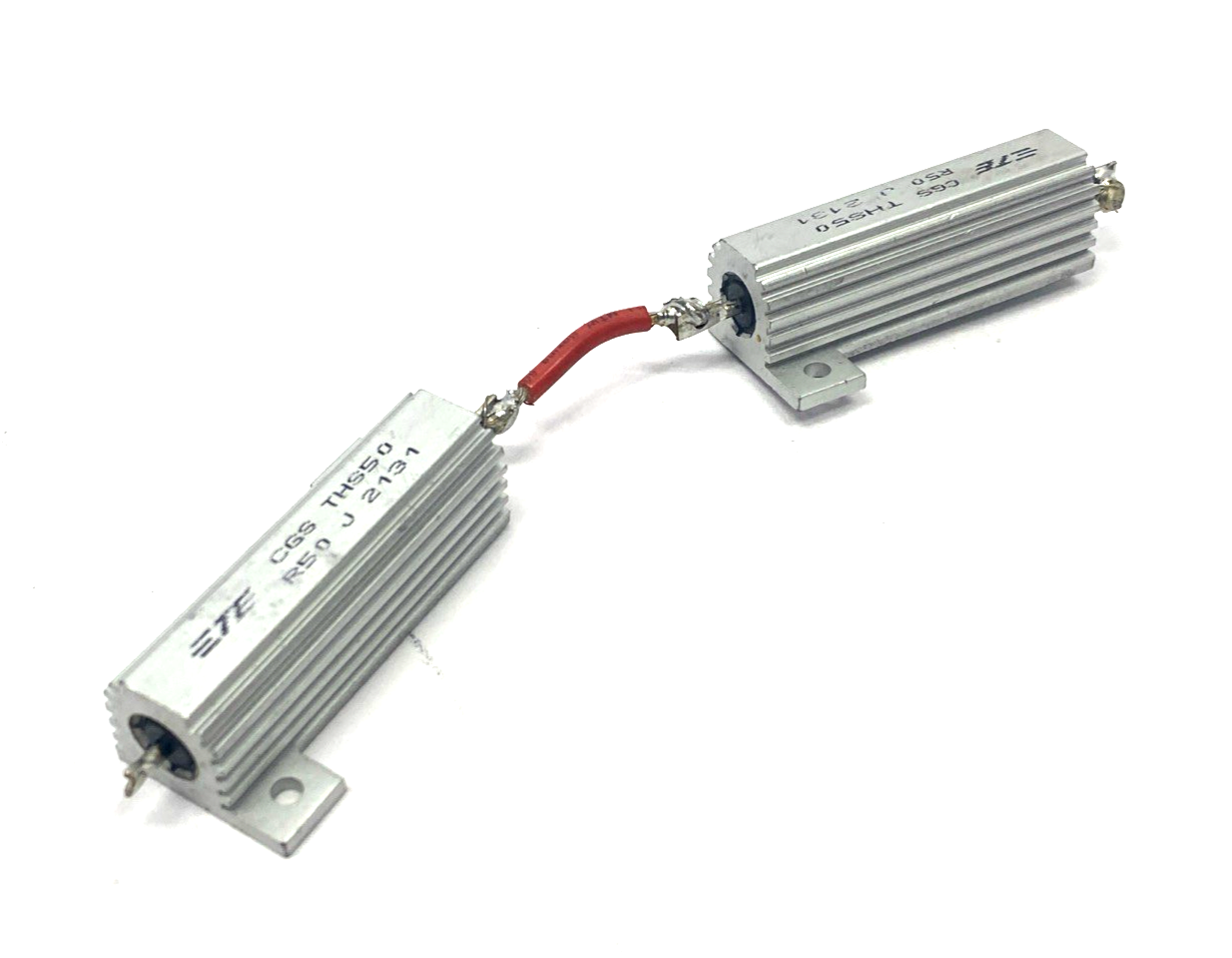 CGS THS50R50J Wirewound Resistor 0.5 ohm, 50W - 5% 1.25 kV, Axial Lead LOT OF 20 - Maverick Industrial Sales
