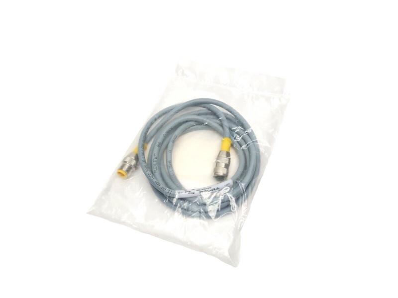 Turck RK 4.5T-2-RS 4.5T Extension Cable M12 5-Pin Male To Female 2m U2187-1 - Maverick Industrial Sales