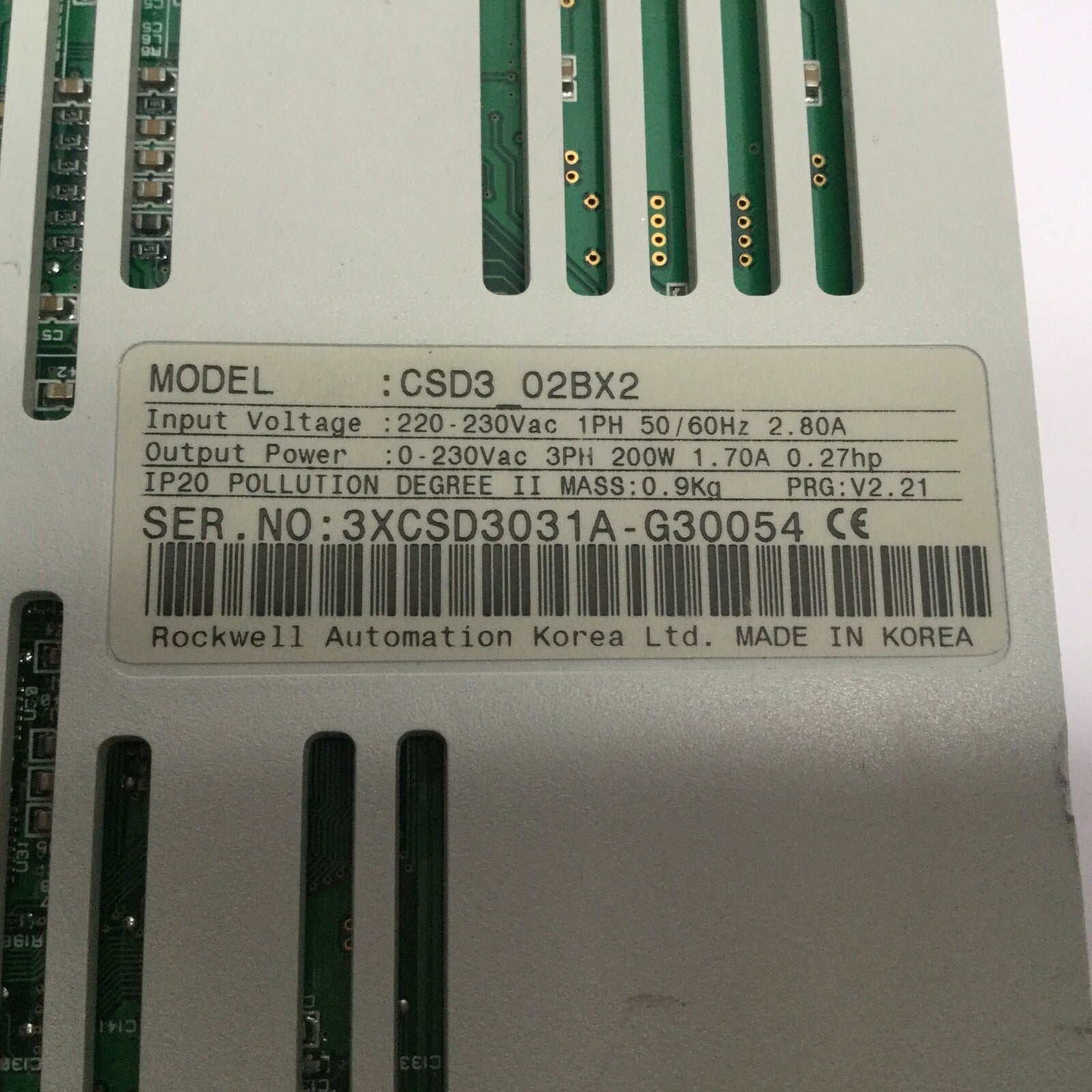 Rockwell Automation CSD3_02BX2 Servo Driver - Maverick Industrial Sales