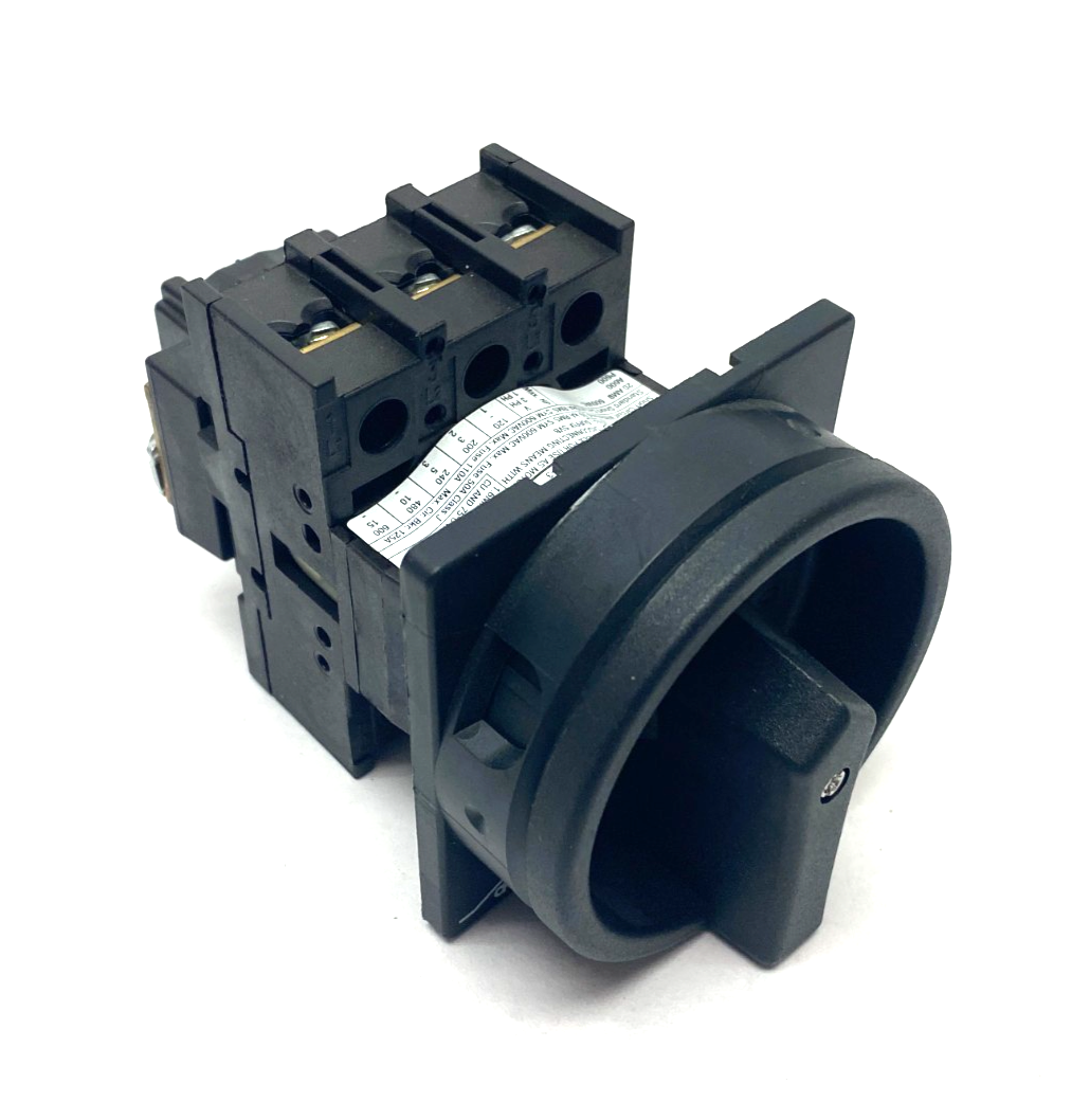 Eaton Moeller P1-25/EA/SVB-SW Main Disconnect Switch Black 3-Pole 048365 - Maverick Industrial Sales
