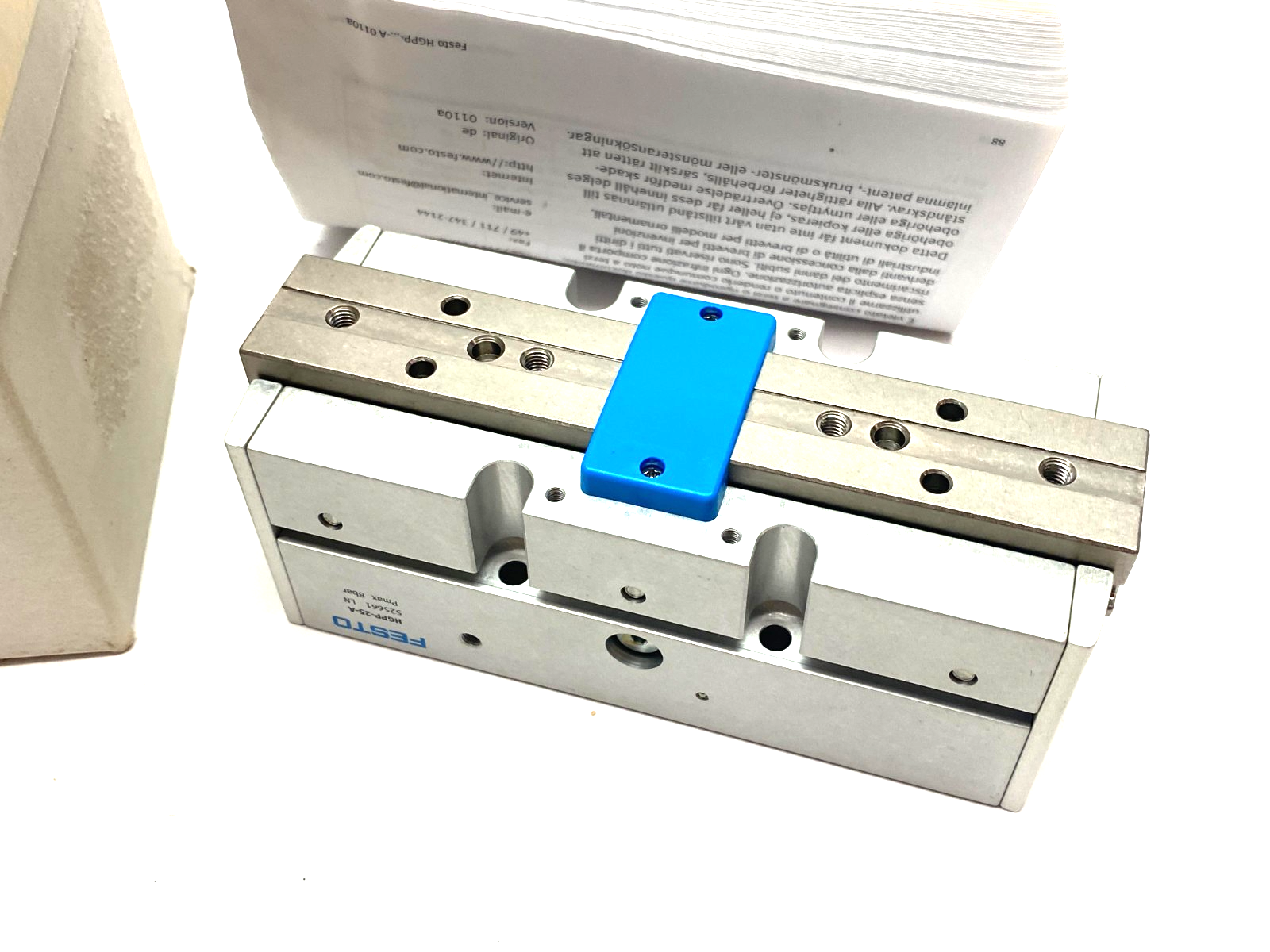 Festo HGPP-25-A Parallel Gripper Size 25, 10mm Stroke Per Jaw, 525661 - Maverick Industrial Sales