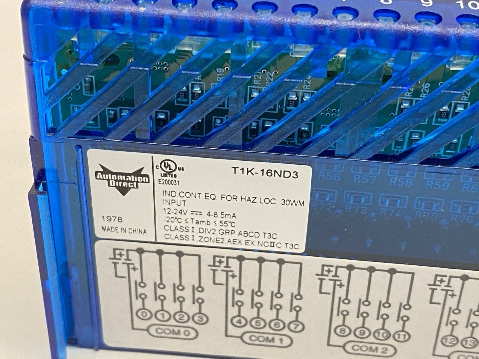 Automation Direct T1K-16ND3 Terminator I/O Input Module 16 Point - Maverick Industrial Sales