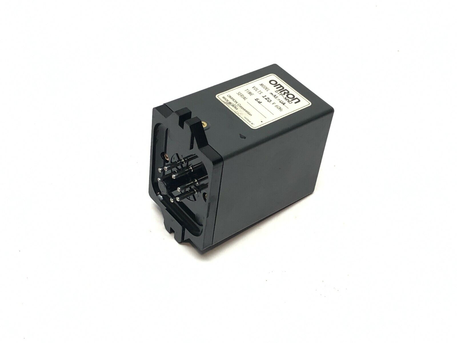 Omron STP-MND-AE-UA Time Delay Relay 120VAC 50/60Hz - Maverick Industrial Sales