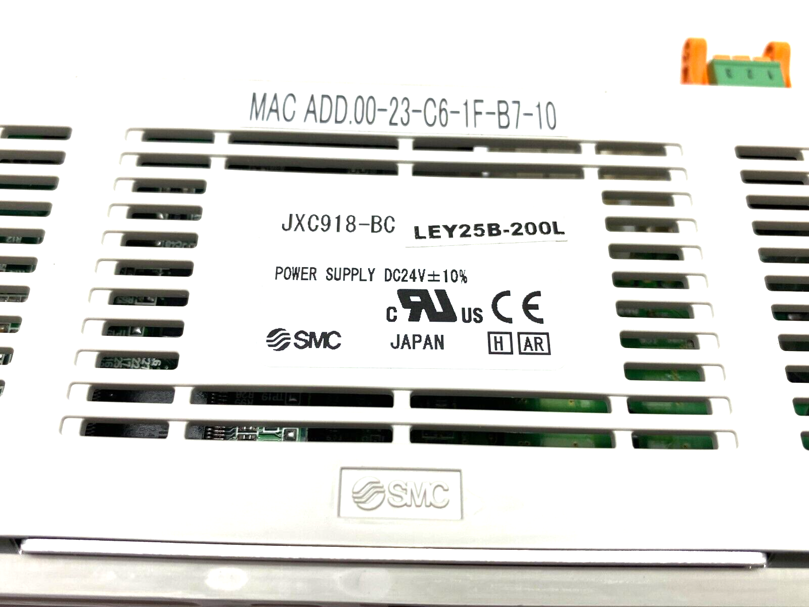 SMC JXC918-BCLEY25B-200L EtherNet/IP Electric Actuator Power Controller 24VDC - Maverick Industrial Sales