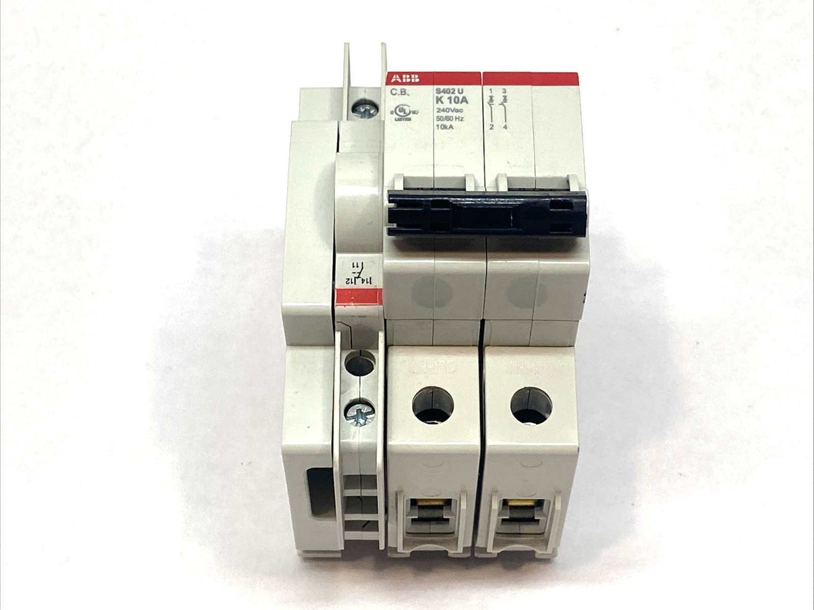 ABB S402U-K10 Miniature Circuit Breaker 2P 10A 240VAC UL489 - Maverick Industrial Sales