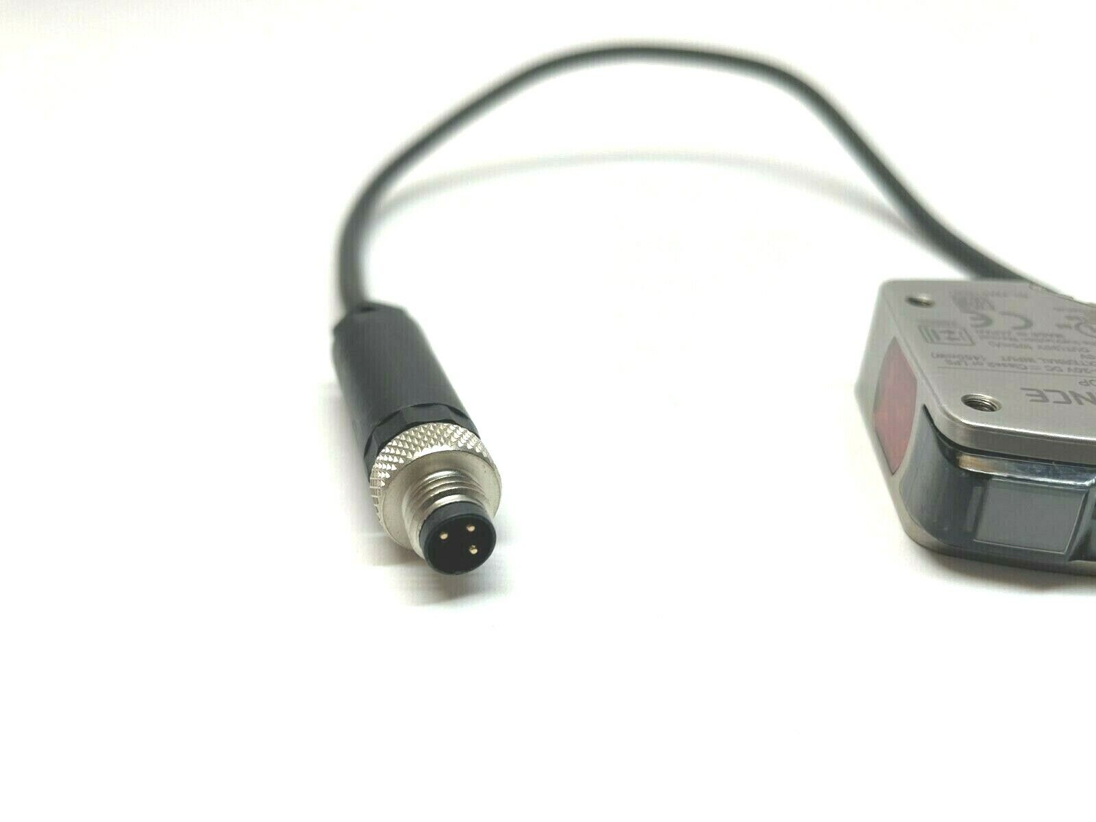 Keyence LR-ZB250P CMOS Self Contained Laser Sensor, 12" Cable - Maverick Industrial Sales