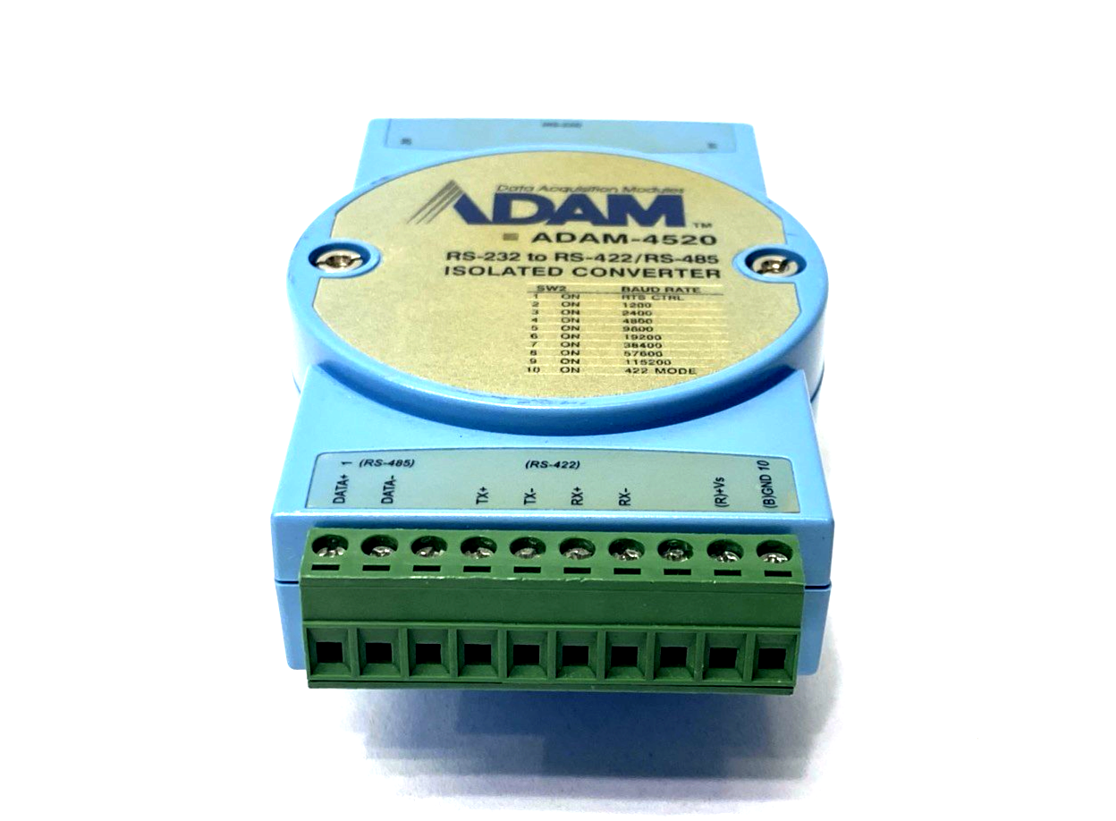 ADAM-4520 | Advantech Isolated RS-232 to RS-422/485 Converter - Used - Maverick Industrial Sales