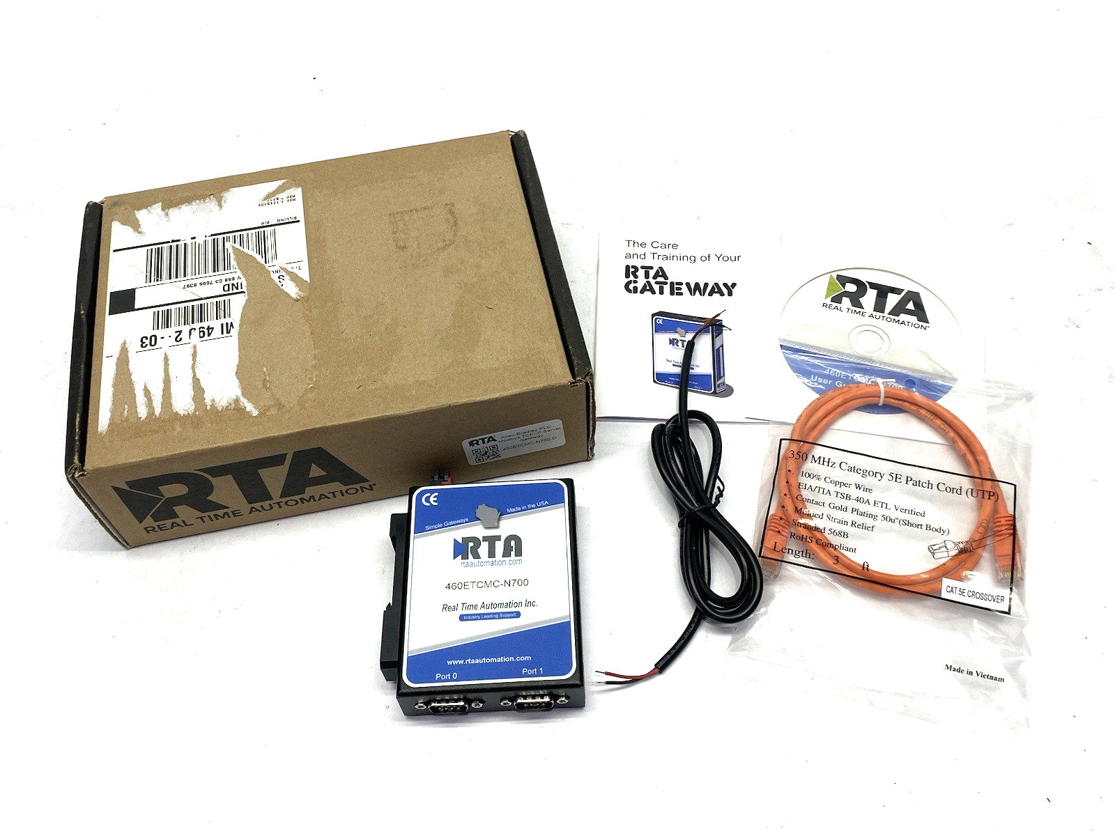 RTA 460ETCMC-N700-D Allen-Bradley PLC-Modbus TCP/IP Server Gateway - Maverick Industrial Sales