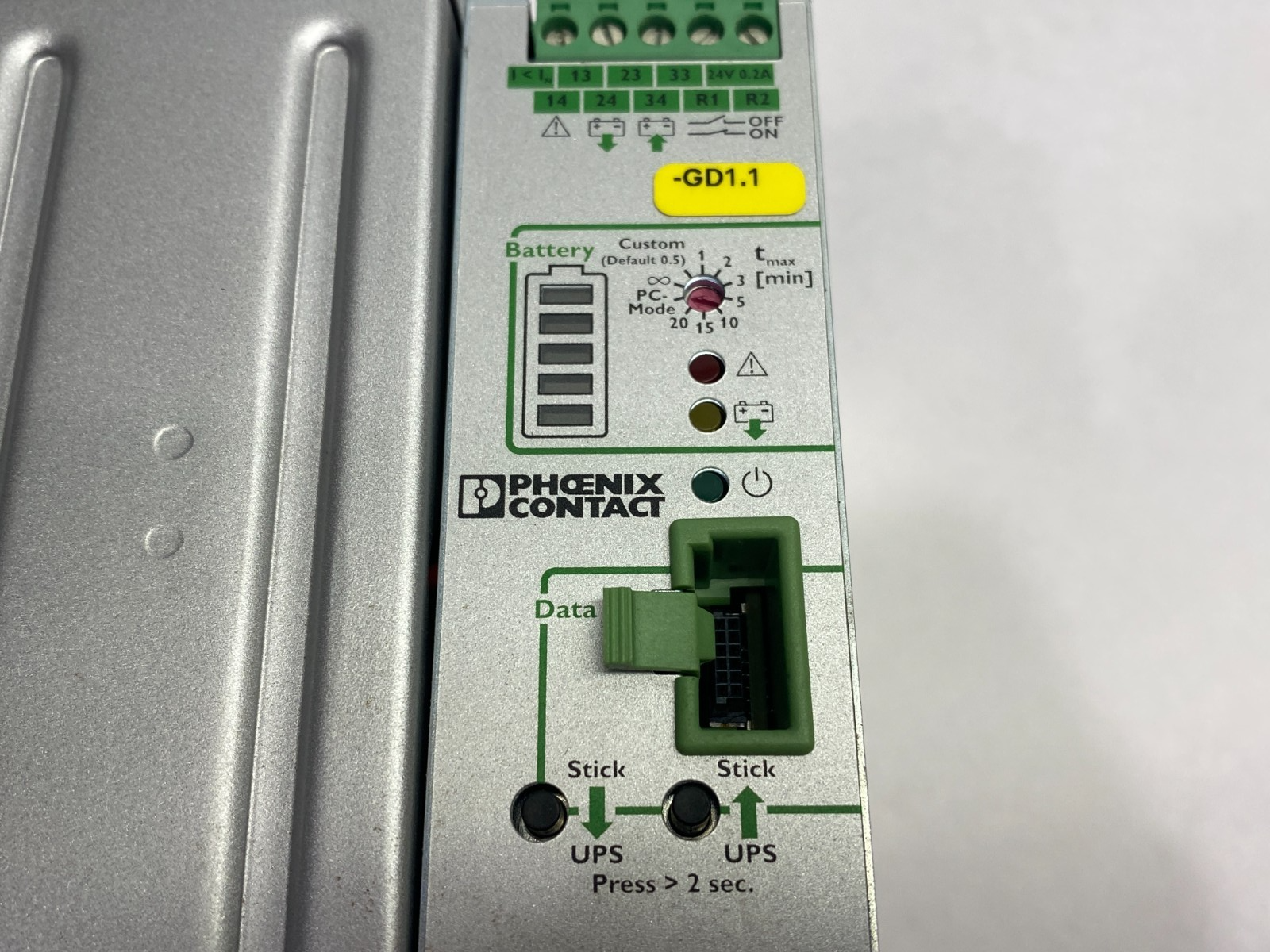 Phoenix Contact QUINT-UPS/24DC/24DC/10/3.4AH Power Supply 2320267 - Maverick Industrial Sales
