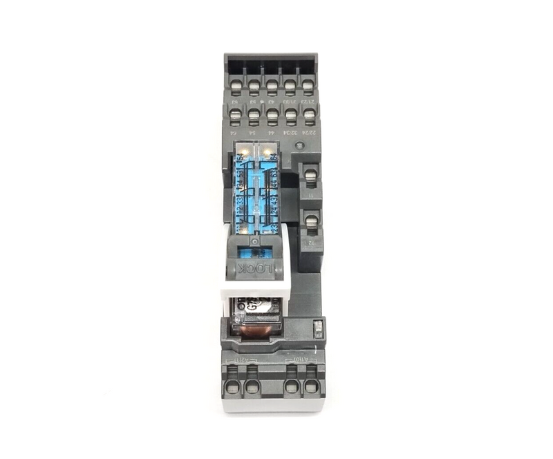 Omron G7SA-5A1B Safety Relay 24VDC 20.8mA P7SA-14F-ND-PU 14-Pin DIN Rail Base - Maverick Industrial Sales