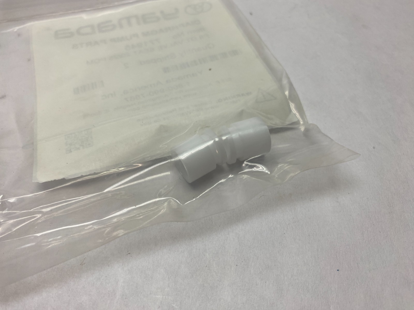 Yamada 771945 Pilot Valve Seat 20/25 POM PKG OF 2 - Maverick Industrial Sales