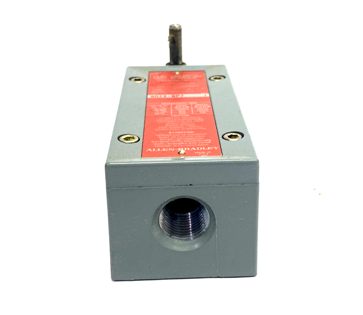 802X-NP7 | Allen Bradley Ser. 1 Limit Switch Lever Type, NEMA Type 4 & 13 Oiltight - New – Open box - Maverick Industrial Sales