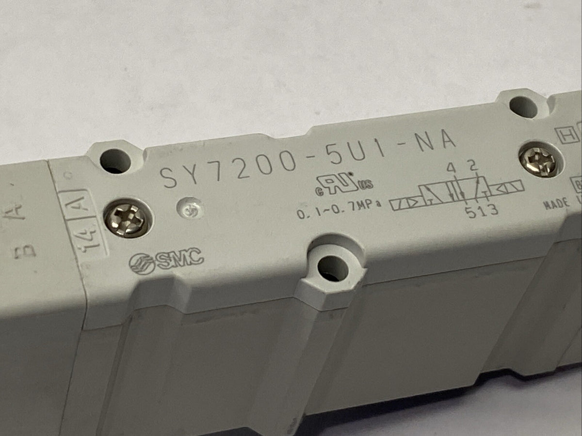 SY7200-5U1-NA | SMC Solenoid Valve 5-Port Solenoid Valve 24VDC - New – Open box - Maverick Industrial Sales