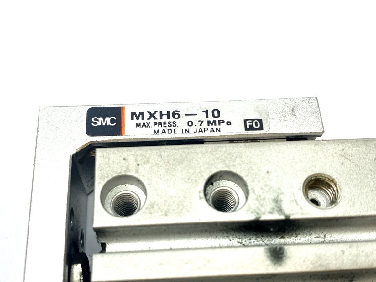 SMC MXH6-10 Compact Slide Table 6mm Bore 10mm Stroke 0.7MPa - Maverick Industrial Sales