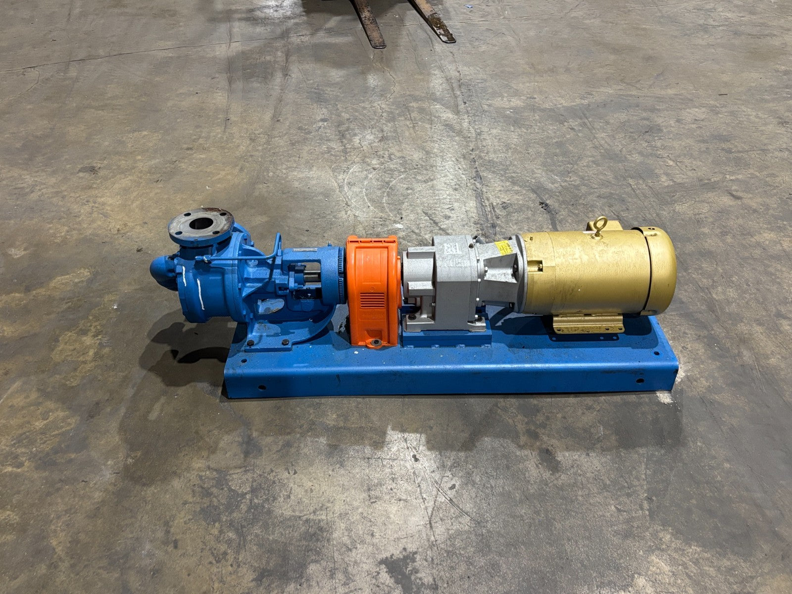 Viking Pump LQ4124A, Baldor CEM3710T 7.5HP Motor, Nord 672.1 N210TC Reducer - Maverick Industrial Sales