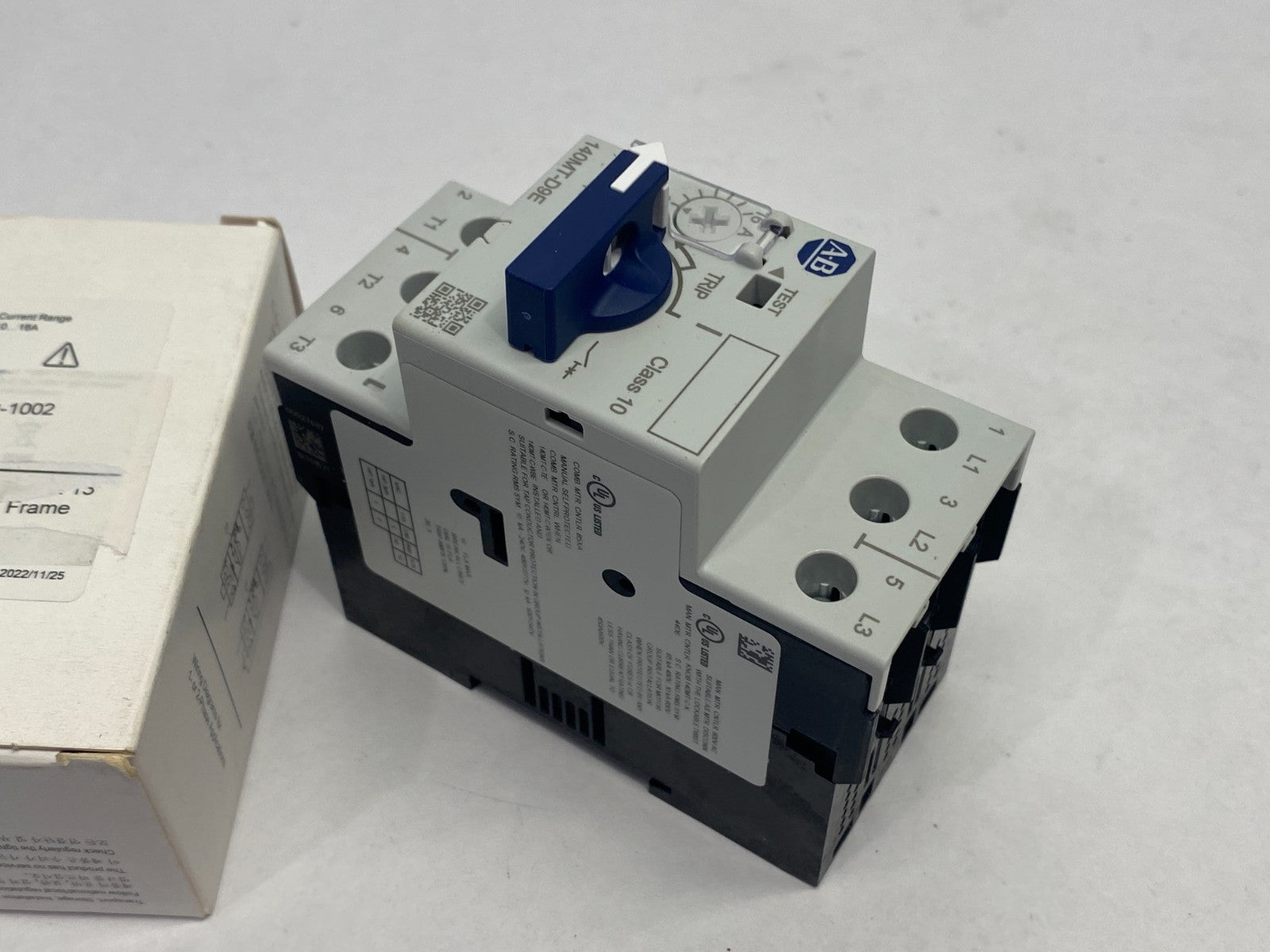 140MT-D9E-C16 | Allen Bradley Ser. A Motor Protection Breaker 10-16A - New – Open box - Maverick Industrial Sales